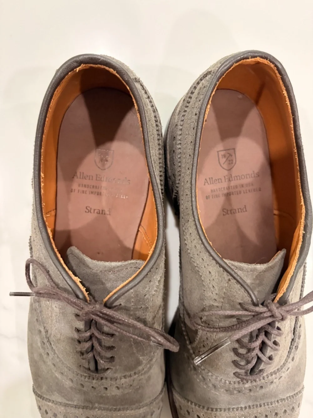 Allen Edmonds Strand Suede - Picture 6 of 7
